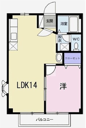 タウニーＳＢの物件間取画像